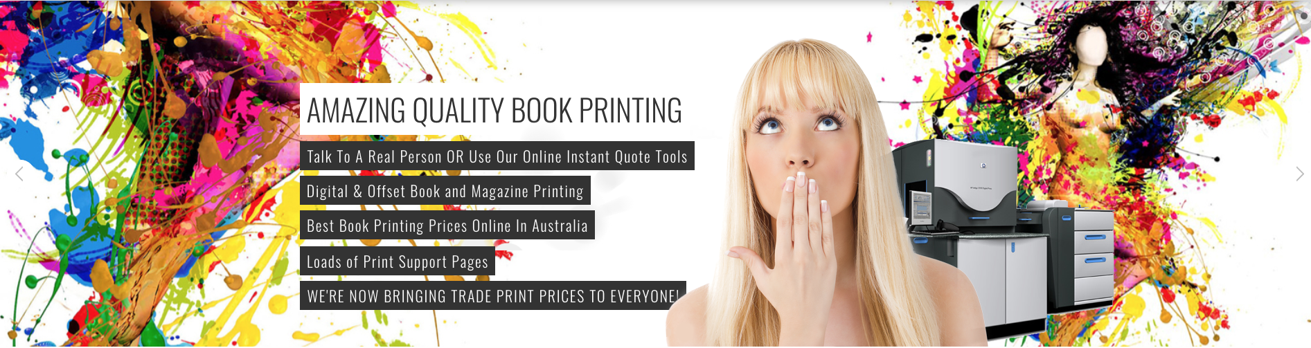 online brochure printing, book printing and magazine printing